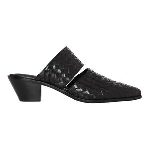 Sol Sana Black Woven Mules